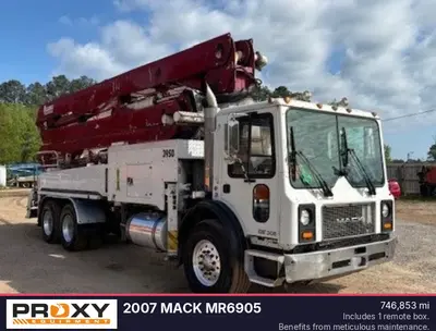 Used 2007 MACK MR6905 Concrete Mixer Trucks Alabama US | Proxy Equipment #1378657