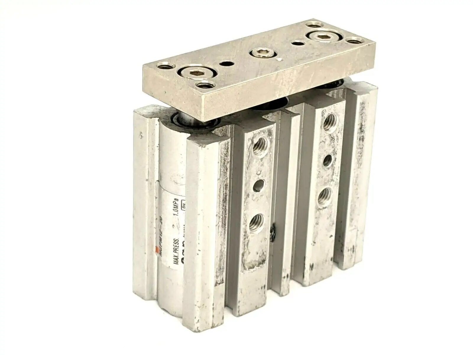 Used SMC Compact Guide Cylinder Pneumatic Cylinders Michigan US | Maverick Industrial Sales #1393573