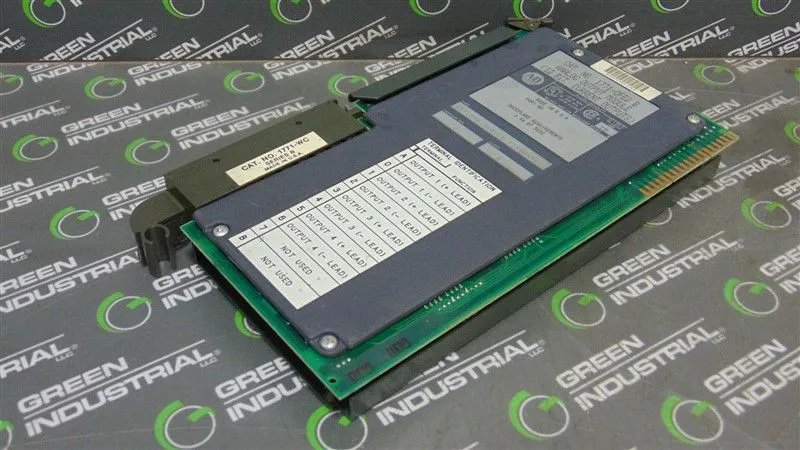 Allen Bradley 1771-OFE2/B PLC-5 Analog Output Module F/W Rev. A Used
