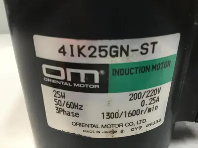 Used ORIENTAL MOTOR 4IK25GN-ST Motors (misc) Michigan US | Ideal Machinery #1311407