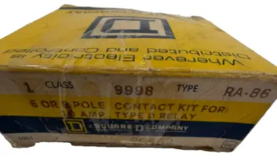 NEW SQUARE D 9998-RA86 CONTACT KIT 9998RA86