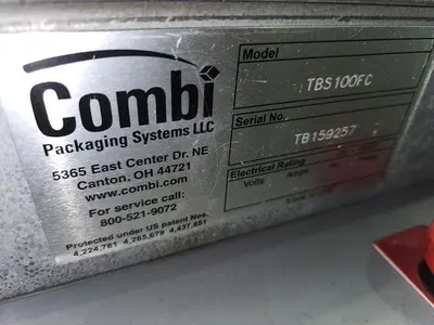 USED COMBI PACKAGING SYSTEMS LLC E3500 / TBS100FC