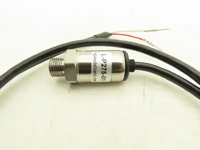 Speedshield L-P275-1 Forklift Pressure Transducer 3wire 1/4"BSPP 1/4"NPT adapter