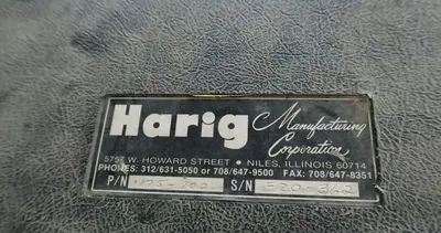 Used HARIG E-20 - 175-100 Misc Industrial Equipment Kentucky US | Aucto #578113