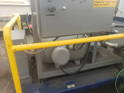 Kelvin 50 HP hydraulic pumping system, controls, HYDAC Contamination Sensor cart