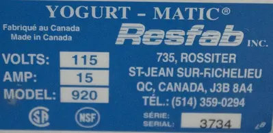USED RESFAB 920