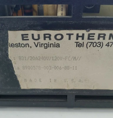 USED eurotherm 831/20A240V/120V-FC/M
