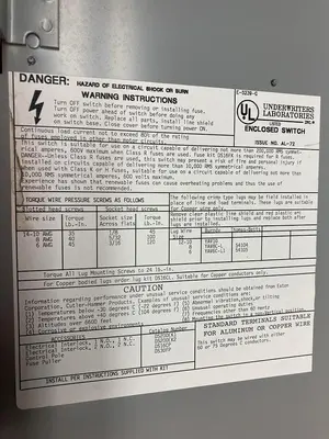 Used EATON DH361FGK Miscellaneous Equipment (Electrical & Power) Ohio US | Surplus Asset Holdings #1237032