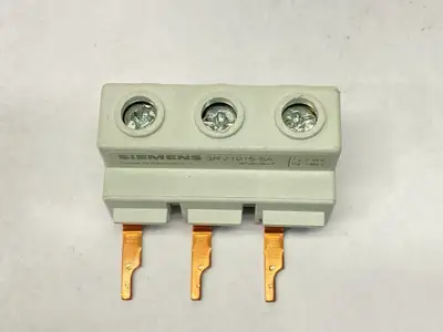 3RV1915-5A | Siemens  Busbar Connector 3-Pole 5A 690V - Used