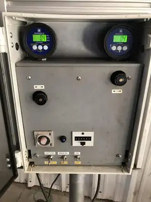 SSI Enclosed Digital Gas Pressure Controller / Regulator w/ Timer & Counter