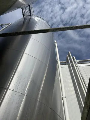 Walker Stainless 20,000 Gallon Jacketed Stainless Steel Storage Tanks SA240/T316L R-717 Lot of 4 1997