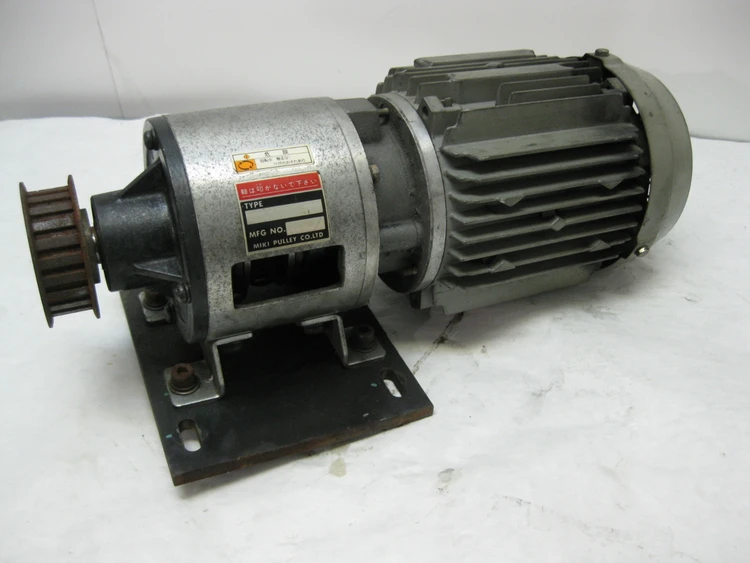 Used MIKI PULLY CO 126-08-4B Motors (misc) | Industrial Parts R Us Inc. #366180