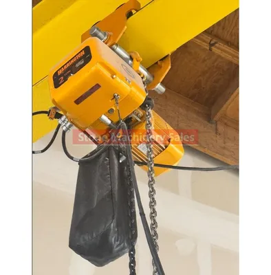 2024 2 Ton Jib Crane 22' Reach w/ Hoist