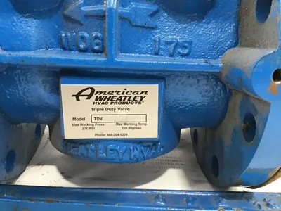 American Wheatley TDV-05 HVAC Triple Duty Valve 175 WOG
