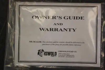 NEW 2011 GRISWOLD S-AB-10020