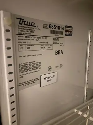 USED TRUE TSSU-72-30M-B-ST