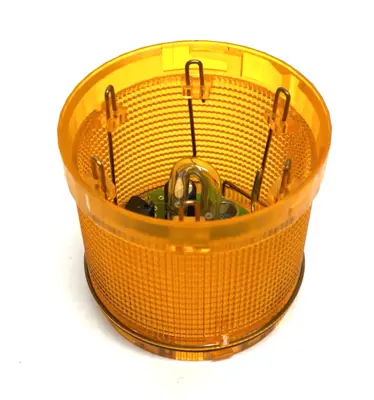 New | in-Stock Siemens SIRIUS Single-Flash Light Element, Yellow/Amber 24VDC Light Source Equipment Michigan US | Maverick Industrial Sales #1402139