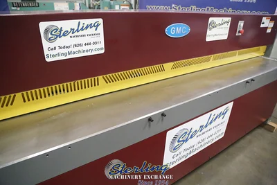 Used GMC EPS-1014M Power Squaring Shears (Gauge) California US | Sterling Machinery Exchange #1466070
