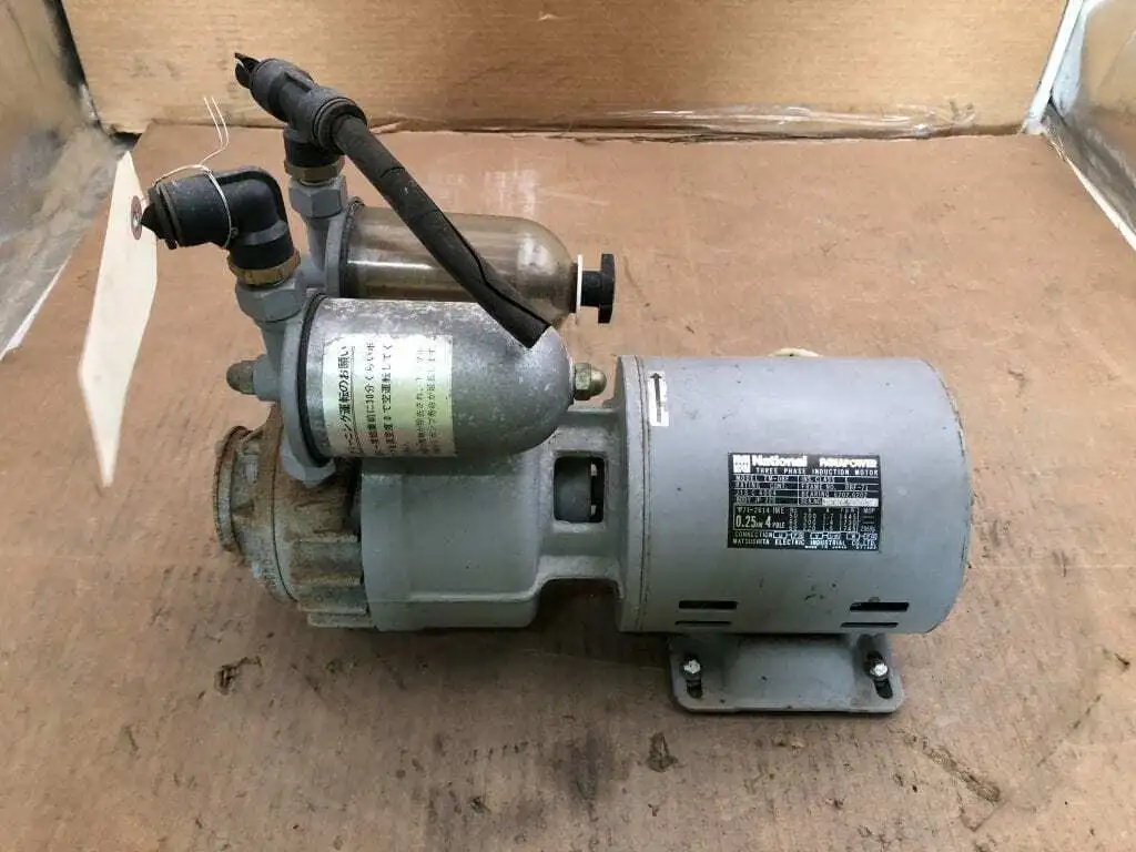 Mitsumi MSV-100 CI Air Pump 90/107l/min w/ 0.25kw 1450/1750RPM 3PH Motor