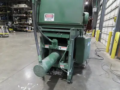 American 5029L Economy Horizontal Paper Baler 42x29x60" Bale Manual Tie 40Hp 480V