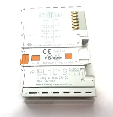 New | in-Stock BECKHOFF ETHERCAT 8-CHANNEL DIGITAL INPUT TERMINAL 24 VDC 10ΜS PLC Input & Output | Maverick Industrial Sales #1105123