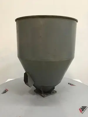 USED METAL FABRICATOR HOPPER