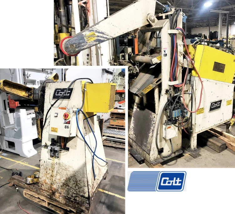 Used COLT CR-60-24 / CPSH-24 Coil Reels and Straighteners | Alma Machinery #899448