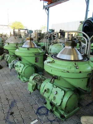 (2) Alfa-Laval FOPX 613 TFD-24-60 oil purifiers, SS.