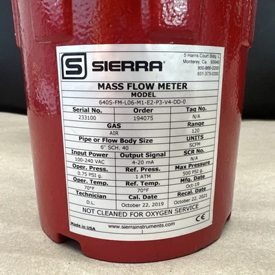 USED Sierra 640S-FM-L06-M1-E2-P3-V4-DD-0