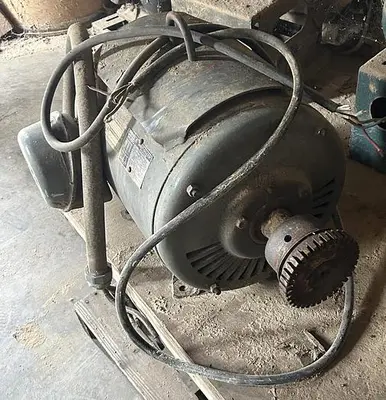 USED LINCOLN 75 HP, 1,175 RPM MOTOR