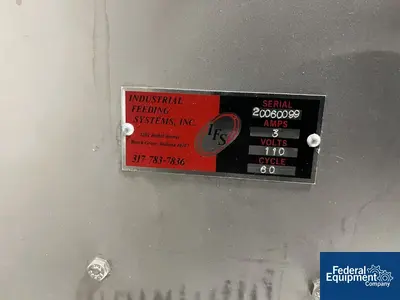 Unknown Table with Vibratory Bowl Feeders, Portable
