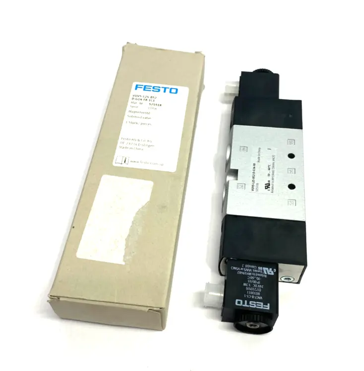Used FESTO SOLENOID VALVE 5/2, BISTABLE Solenoid Valves | Maverick Industrial Sales #1110207