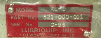 NEW GRACO LUBRIQUIP 521-000-001 PNEUMATIC PUMP AL-5