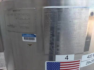 USED 1990 PRECISION STAINLESS MV-35