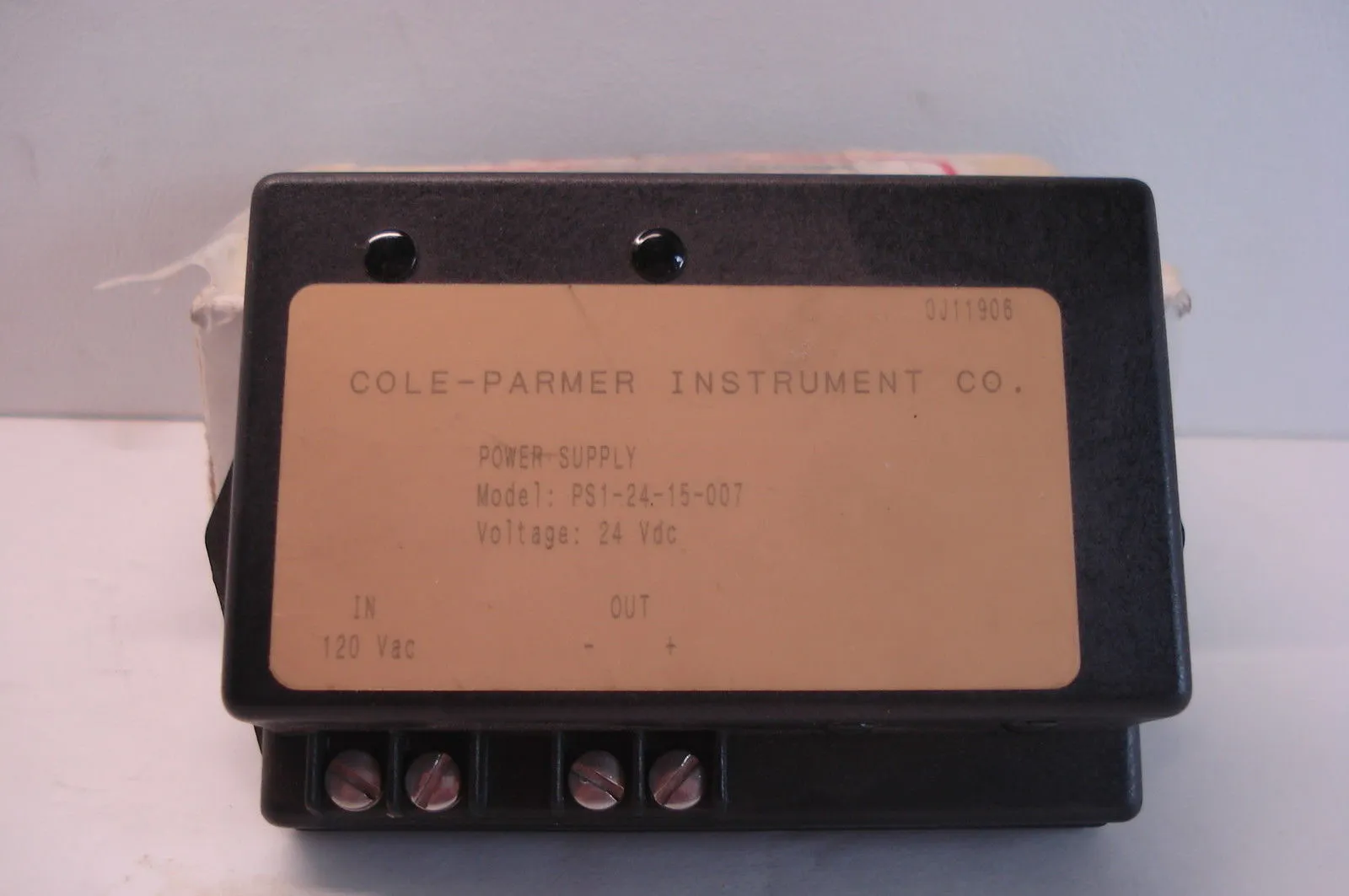 NEW COLE-PARMER PS1-24-15-007 POWER SUPPLY