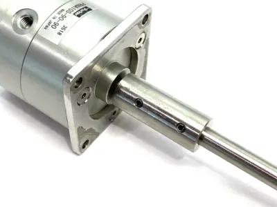 USED PARKER COMPACT PNEUMATIC ROTARY VANE ACTUATOR, SINGLE VANE, FIXED