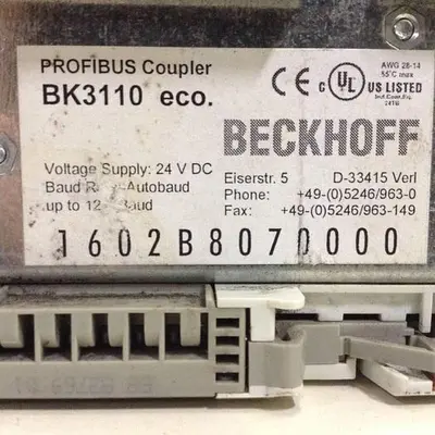 USED BECKHOFF BK3110