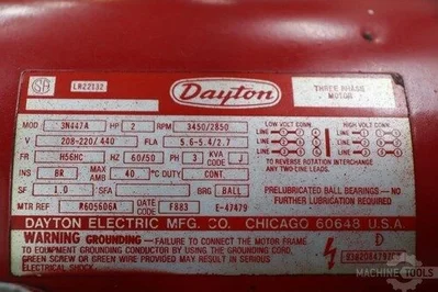 USED DAYTON 3Z916A