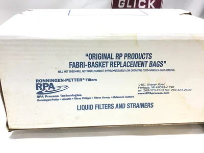 RPA 02POMO0250PP Fabri-Basket Replacement Bags Liquid Filter (5 BAGS/BX)