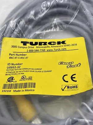 New | in-Stock TURCK TURCK RKC 8T-5-RSC 8T Sensors | ND Industrial Surplus #1214185