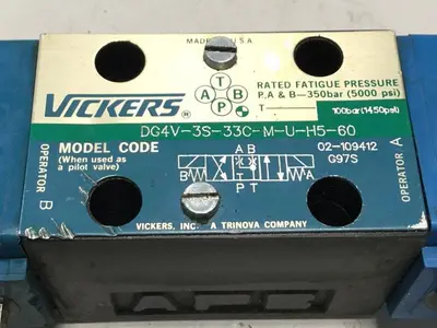 USED VICKERS DG4V-3S-33C-M-U-H5-60