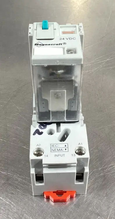 Used Magnecraft 782XDX2M4L-24D / 70-782EL14-1 Relays & Switches | Palmetto Automation #1153579