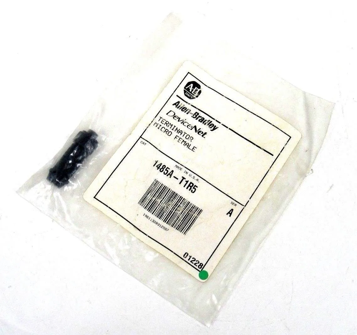 NEW ALLEN BRADLEY 1485A-T1R5 TERMINATOR MICRO FEMALE 1485AT1R5 SERIES A