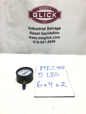 Marsh Instruments Pressure Gauge 0-300 PSI