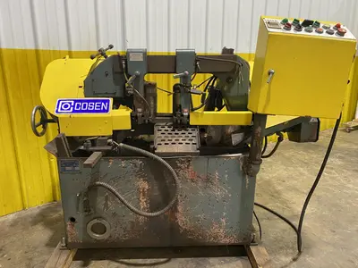10" X 10" COSEN AUTOMATIC HORIZONTAL BAND SAW: STOCK #11086