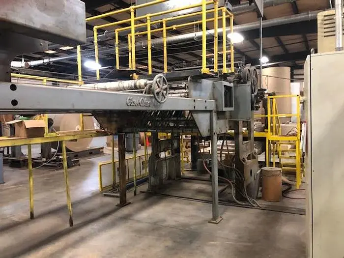 Used 64” FIXED BED CLARK AIKEN SHEETER _UNKNOWN_ Sheeters | Paper Converting Equipment #395832