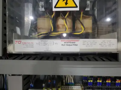 Allen-Bradley 1336 Plus II VFD Control Panel - 4x15HP - 600V - With TCI dv/dt Filters
