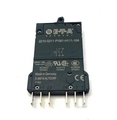 USED ETA THERMAL-MAGNETIC CIRCUIT BREAKER