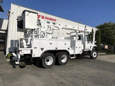 Used 2012 INTERNATIONAL 7400 Bucket (boom) trucks California US | Big Truck & Equipment #1412264