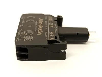 Used Allen-Bradley Ser A Lamp Module White Spring Clamp 120VAC Indicators Michigan US | Maverick Industrial Sales #1475308
